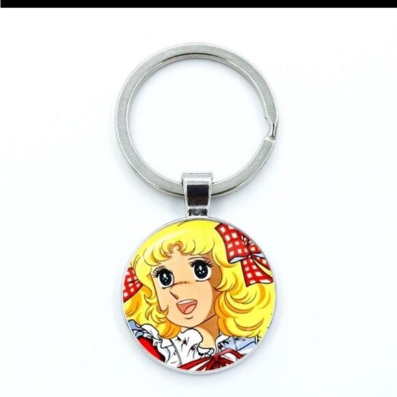 3 Anime Candy Candy Cartoons keychains, purse, chime, luggage, chain,new - Picture 7 of 10